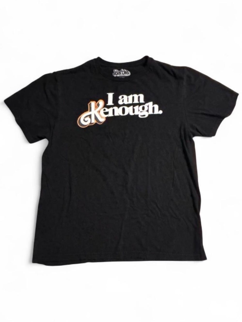Official Barbie Movie “I Am KEnough”Graphic Tee - Black